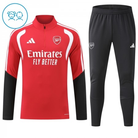 Lasten Arsenal Training Huppari Quarter-Zip 2026-27 Punainen