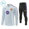 Lasten Barcelona Training Huppari Quarter-Zip 2026-27 Valkoinen