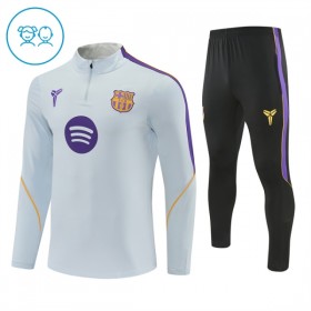 Lasten Barcelona Training Huppari Quarter-Zip 2026-27 Valkoinen