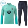 Lasten Barcelona Training Huppari Quarter-Zip 2026-27 Vihreä