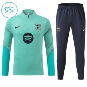 Lasten Barcelona Training Huppari Quarter-Zip 2026-27 Vihreä
