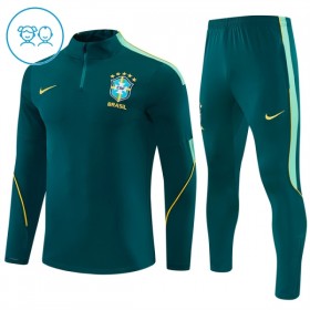 Lasten Brasilia Training Huppari Quarter-Zip 2026-27 Vihreä