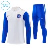 Lasten Chelsea Training Huppari Quarter-Zip 2026-27 Valkoinen