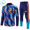 Lasten Espanja Training Huppari Quarter-Zip 2026-27 Sininen