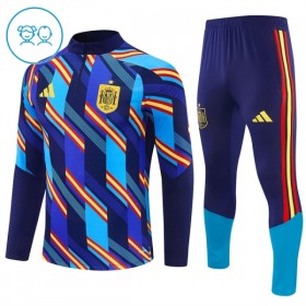 Lasten Espanja Training Huppari Quarter-Zip 2026-27 Sininen