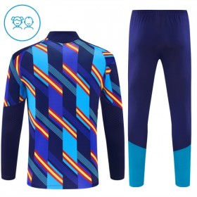 Lasten Espanja Training Huppari Quarter-Zip 2026-27 Sininen