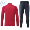 Lasten FC Barcelona Training Huppari Quarter-Zip 2026-27 Punainen