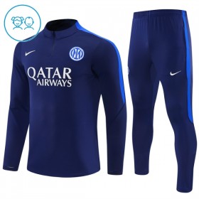 Lasten Inter Milan Training Huppari Quarter-Zip 2026-27 Sininen