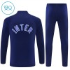 Lasten Inter Milan Training Huppari Quarter-Zip 2026-27 Sininen