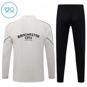 Lasten Manchester City Training Huppari Quarter-Zip 2026-27 Harmaa