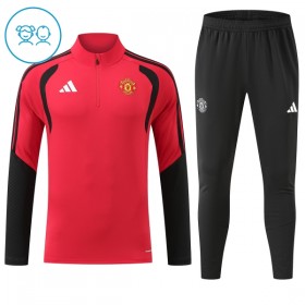 Lasten Manchester United Training Huppari Quarter-Zip 2026-27 Punainen