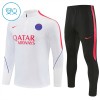 Lasten Paris Saint-Germain Training Huppari Quarter-Zip 2026-27 Valkoinen