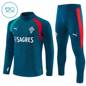 Lasten Portugali Training Huppari Quarter-Zip 2026-27 Sininen
