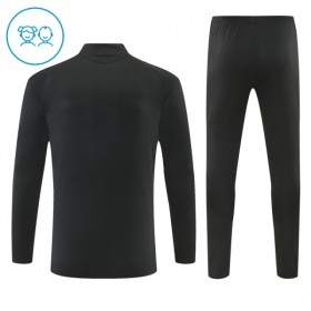 Lasten Real Madrid Training Huppari Quarter-Zip 2026-27 Musta