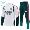 Lasten Real Madrid Training Huppari Quarter-Zip 2026-27 Valkoinen Lasten Real Madrid Training Huppari Quarter-Zip 2026-27 Valkoinen