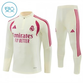 Lasten Real Madrid Training Huppari Quarter-Zip 2026-27 Valkoinen