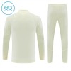 Lasten Real Madrid Training Huppari Quarter-Zip 2026-27 Valkoinen