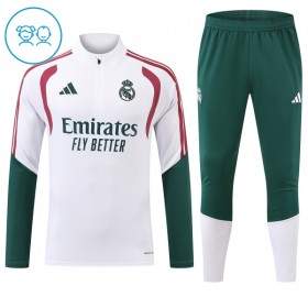 Lasten Real Madrid Training Huppari Quarter-Zip 2026-27 Valkoinen
