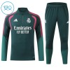 Lasten Real Madrid Training Huppari Quarter-Zip 2026-27 Vihreä