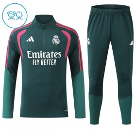 Lasten Real Madrid Training Huppari Quarter-Zip 2026-27 Vihreä