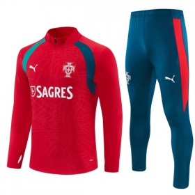 Portugali Training Huppari Quarter-Zip 2026-27 Punainen