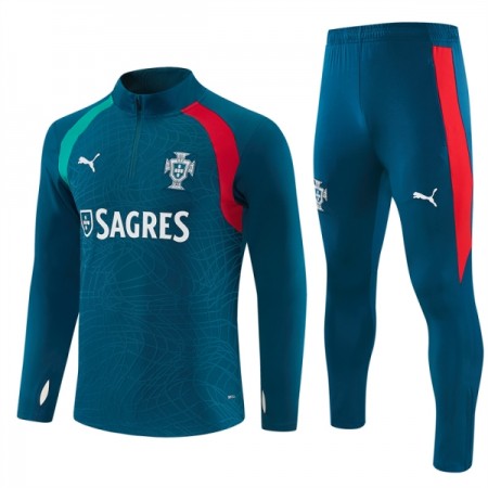 Portugali Training Huppari Quarter-Zip 2026-27 Sininen