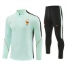Ranska Training Huppari Quarter-Zip 2026-27 Valkoinen