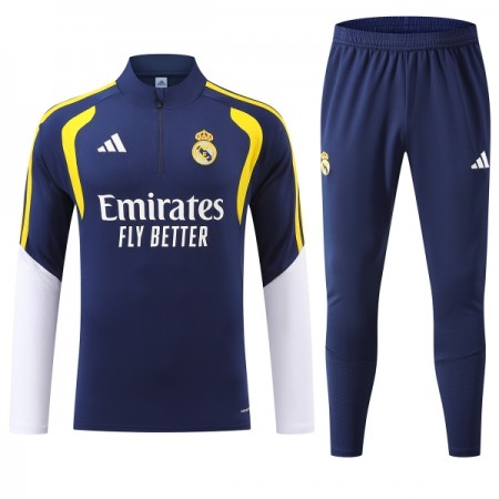 Real Madrid Training Huppari Quarter-Zip 2026-27 Sininen