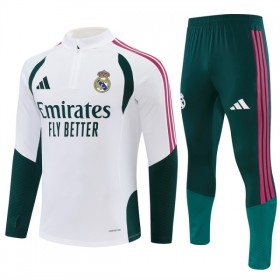 Real Madrid Training Huppari Quarter-Zip 2026-27 Valkoinen