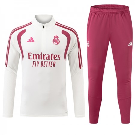 Real Madrid Training Huppari Quarter-Zip 2026-27 Valkoinen Real Madrid Training Huppari Quarter-Zip 2026-27 Valkoinen