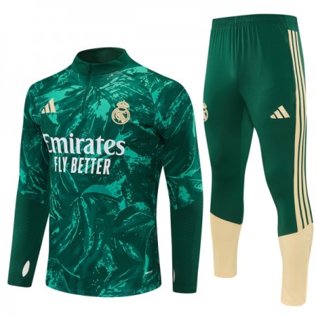 Real Madrid Training Huppari Quarter-Zip 2026-27 Vihreä