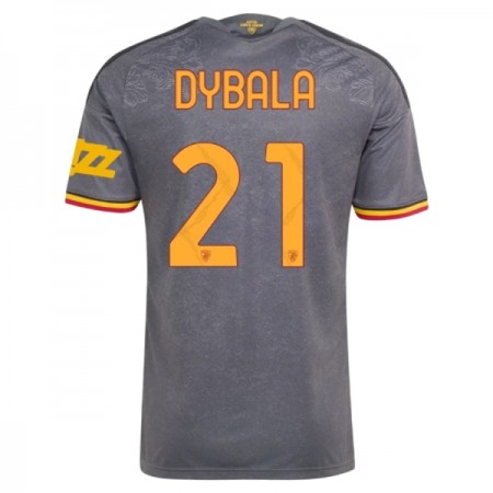 Jalkapallo Peliasut AS Roma Dybala 21 Kolmas Pelipaita 2026-27 Lyhythihainen