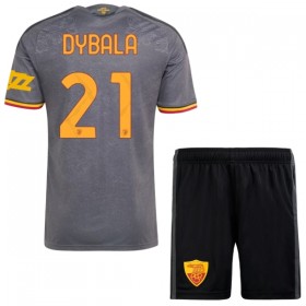 Jalkapallo Peliasut AS Roma Dybala 21 Lasten Kolmas Pelipaita 2026-27 Lyhythihainen