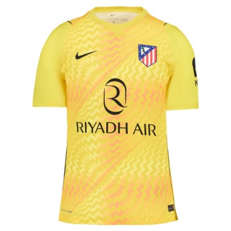 Jalkapallo Peliasut Atlético Madrid Maalivahti 2026-27 Keltainen Lyhythihainen