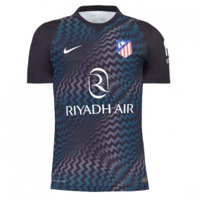 Jalkapallo Peliasut Atlético Madrid Maalivahti 2026-27 Musta Lyhythihainen