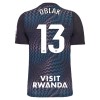 Jalkapallo Peliasut Atlético Madrid Oblak 13 Maalivahti 2026-27 Musta Lyhythihainen