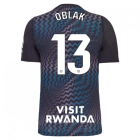 Jalkapallo Peliasut Atlético Madrid Oblak 13 Maalivahti 2026-27 Musta Lyhythihainen