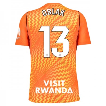 Jalkapallo Peliasut Atlético Madrid Oblak 13 Maalivahti 2026-27 Oranssi Lyhythihainen Jalkapallo Peliasut Atlético Madrid Oblak 13 Maalivahti 2026-27 Oranssi Lyhythihainen