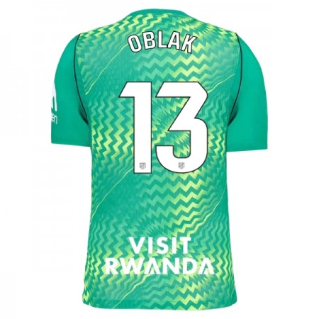 Jalkapallo Peliasut Atlético Madrid Oblak 13 Maalivahti 2026-27 Vihreä Lyhythihainen Jalkapallo Peliasut Atlético Madrid Oblak 13 Maalivahti 2026-27 Vihreä Lyhythihainen