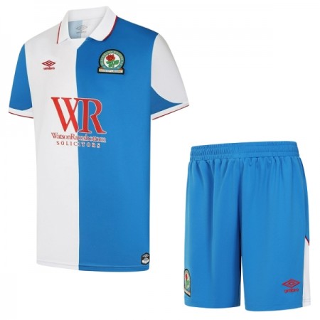 Jalkapallo Peliasut Blackburn Rovers Lasten Koti Pelipaita 2026-27 Lyhythihainen