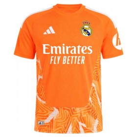 Jalkapallo Peliasut Real Madrid Maalivahti 2026-27 Oranssi Lyhythihainen