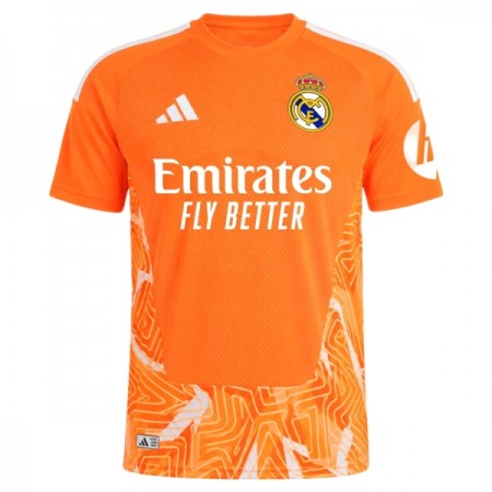 Jalkapallo Peliasut Real Madrid Maalivahti 2026-27 Oranssi Lyhythihainen