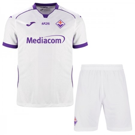 Jalkapallo Peliasut AC Fiorentina Lasten Vieras Pelipaita 2026-27 Lyhythihainen