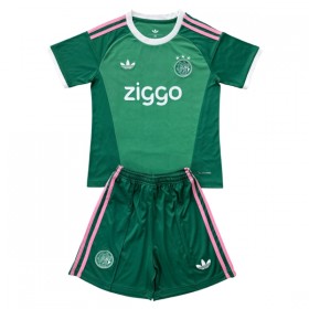 Jalkapallo Peliasut Ajax Amsterdam Maalivahti Lasten 2026-27 Vihreä Lyhythihainen
