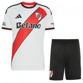 Jalkapallo Peliasut CA River Plate Lasten Koti Pelipaita 2026-27 Lyhythihainen