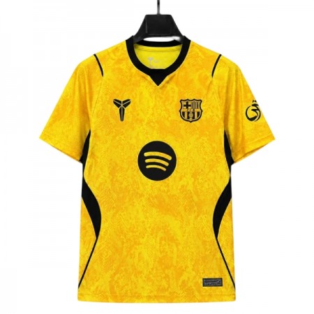 Jalkapallo Peliasut FC Barcelona Maalivahti Vieras Pelipaita 2026-27 Keltainen Lyhythihainen