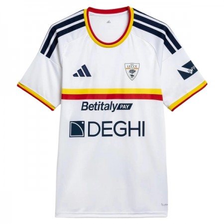Jalkapallo Peliasut Lecce Vieras Pelipaita 2026-27 Lyhythihainen