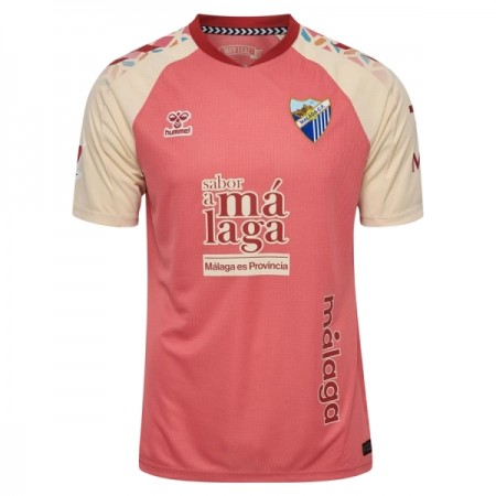 Jalkapallo Peliasut Malaga Vieras Pelipaita 2026-27 Lyhythihainen