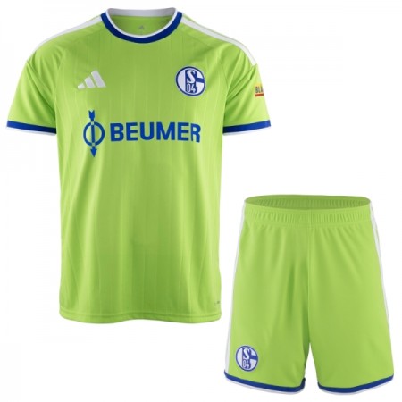 Jalkapallo Peliasut Schalke 04 Lasten Kolmas Pelipaita 2026-27 Lyhythihainen