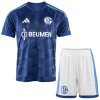 Jalkapallo Peliasut Schalke 04 Lasten Koti Pelipaita 2026-27 Lyhythihainen